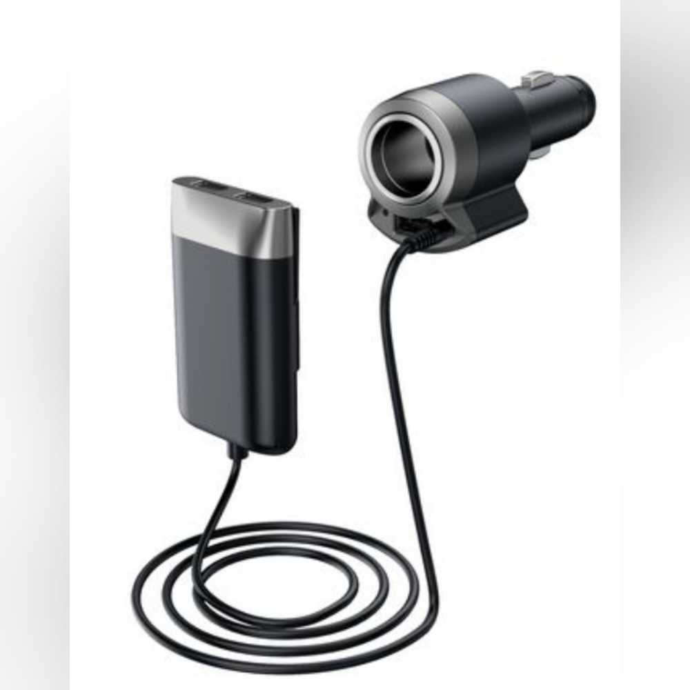 AutoDrive Triple USB Port Charger & Single 12v Socket